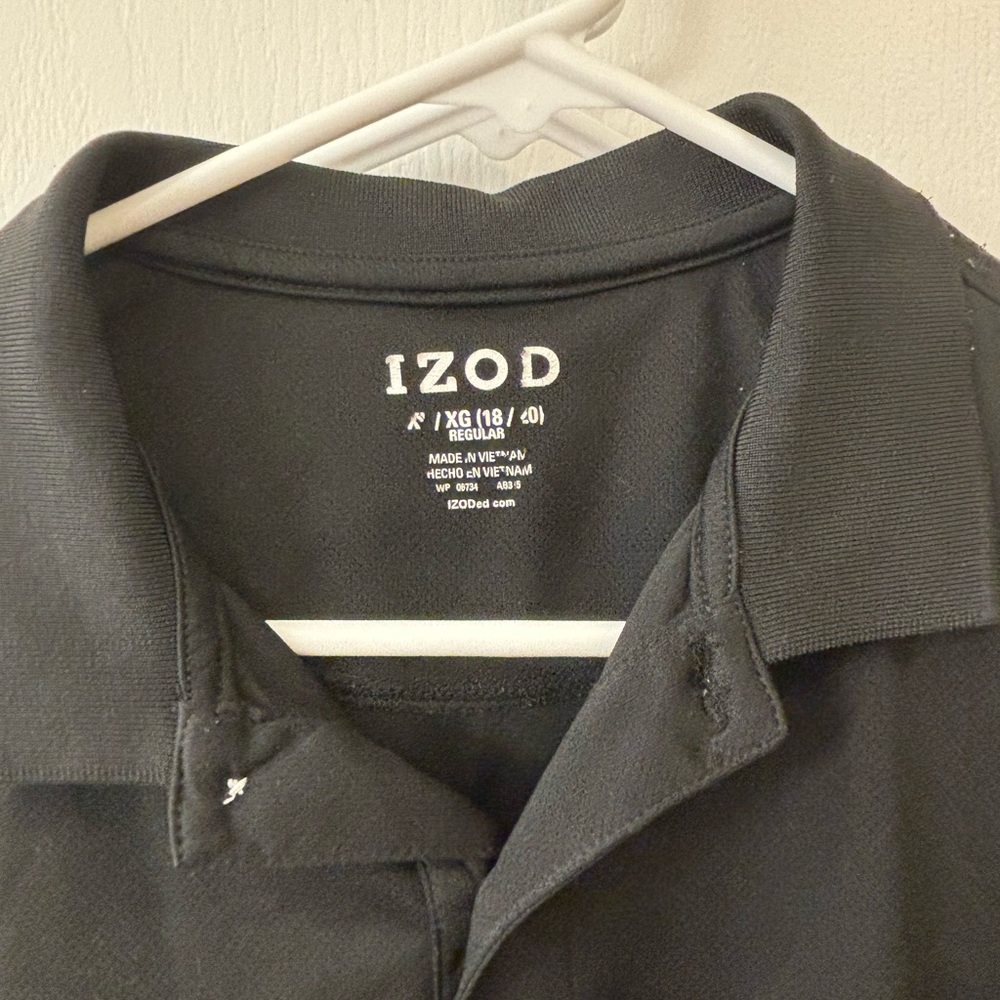 Lot of 2 Boy’s School Polo Shirts in Black & Blue, Size 18/20 - Picture 6 of 6